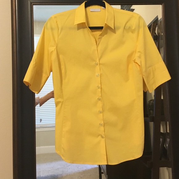 Yellow button down - Picture 2 of 2