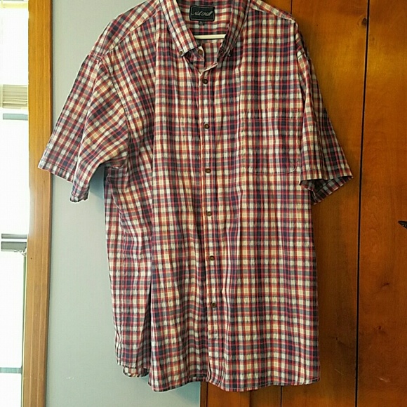 3XLT Men's Button Down Shirt