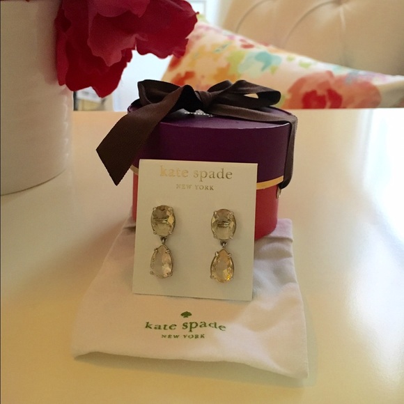 Kate spade drop earrings