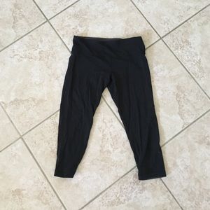 Reversible Cropped Lululemon Leggings Size 8