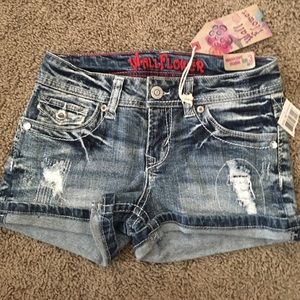 Jean shorts
