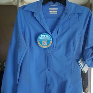 NWT Columbia omnishade shirt