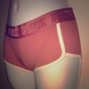 Rare Victoria's Secret pink boy short panty