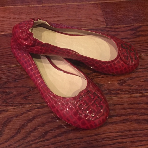 Red Tory Burch Flats
