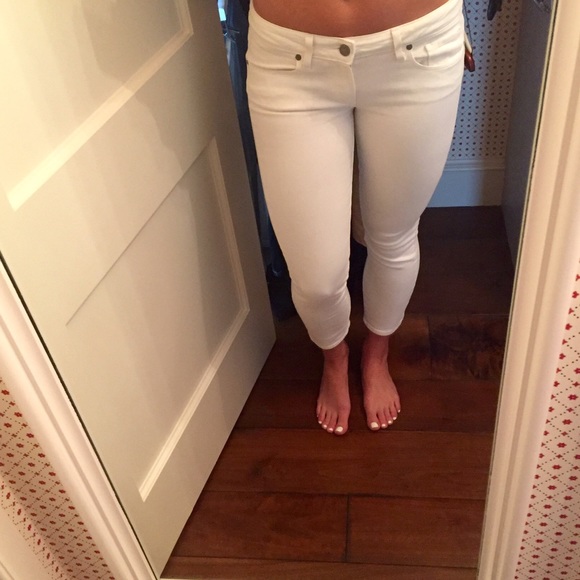 White Paige denim jeans