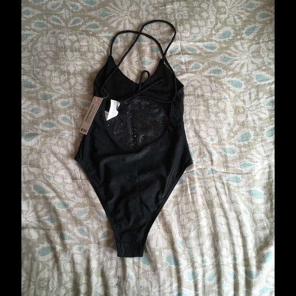 Porto Laser Cut Cross Back Swimsuit - Picture 4 of 4