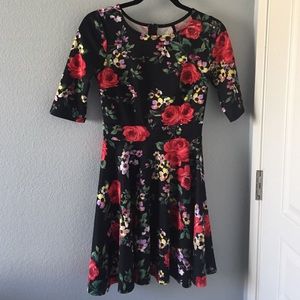 Lulu's Floral Dress