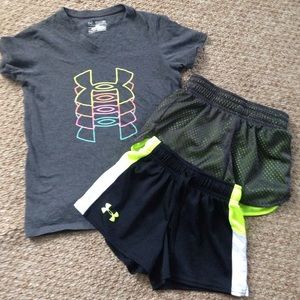 Under Armour Set w/ free shorts