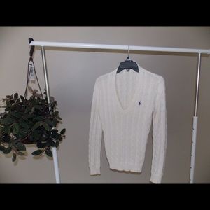 White Ralph Lauren Sweater