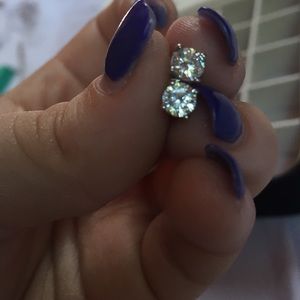 Sterling silver stud earrings