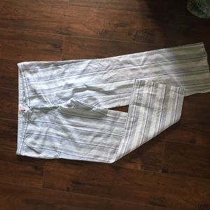 Victoria's Secret wide leg drawstring linen pants