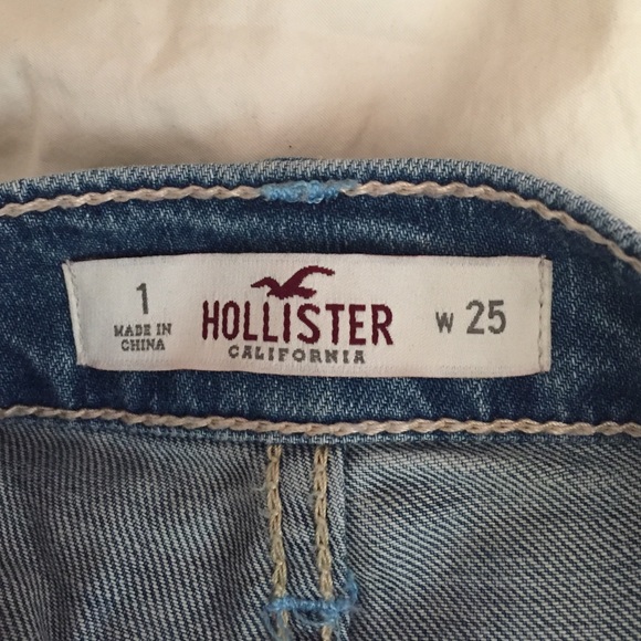 hollister jean shorts size 25 - Picture 3 of 3