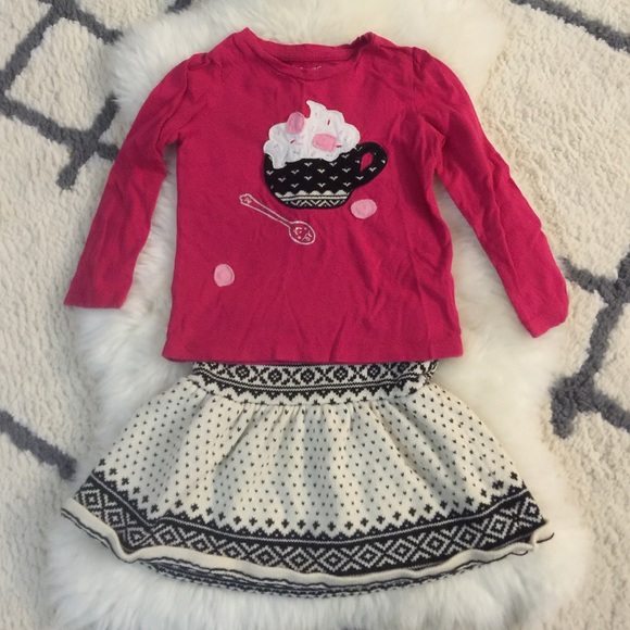 Baby gap hot chocolate outfit size 3t