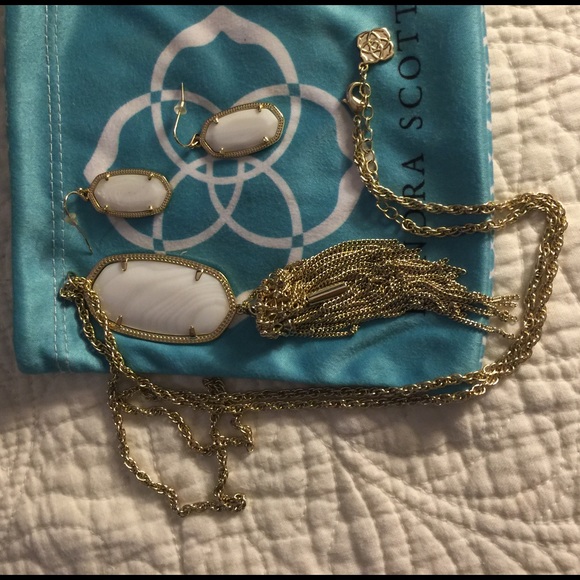 Kendra Scott Rayne necklace and Dani earrings - Picture 2 of 2