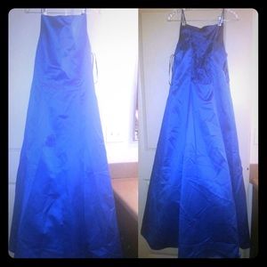 Royal Blue Night Way dress 16