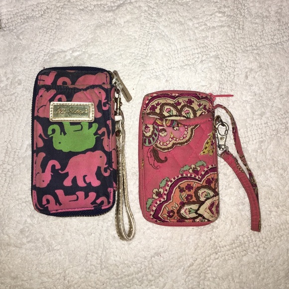 Two wallet wristlets!