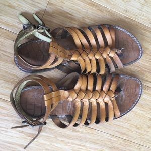 Greco Braided Leather Sandal