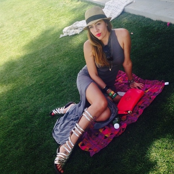 Gold Steve Madden Gladiators