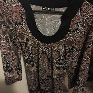 Printed design dress shirt