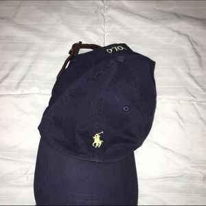 Navy Blue Polo Hat