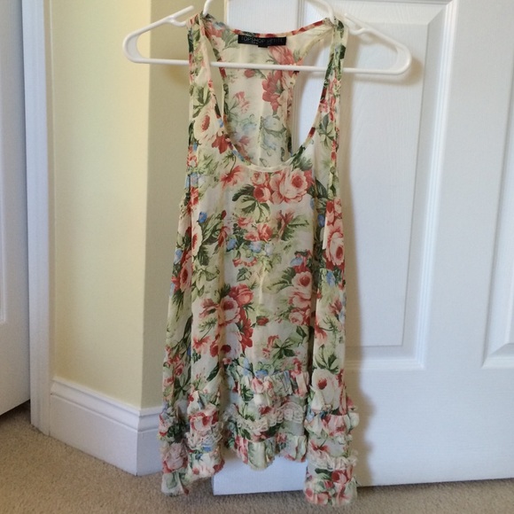 TopShop Floral Top