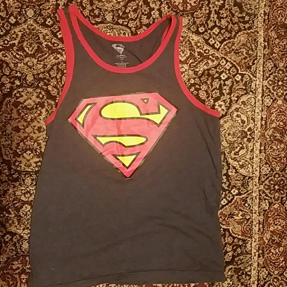 Men's superman tank