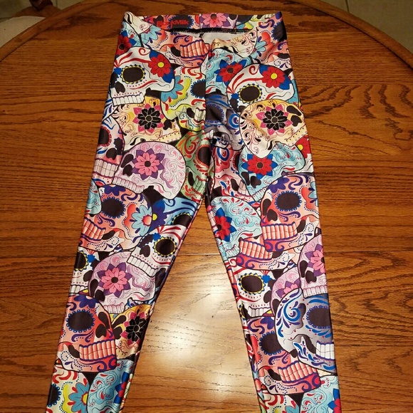 Black Milk Day of the Dead leggings