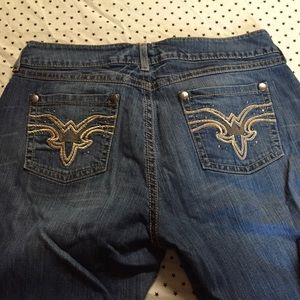 Wrangler premium patch jeans 15/16x32 gently used