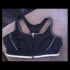 Aerie Zip-Front Sports Bra | Size S