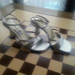Silver heels