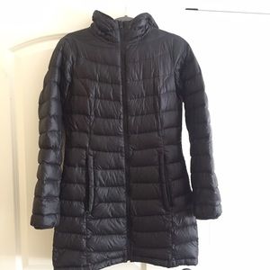 Black North Face Parka