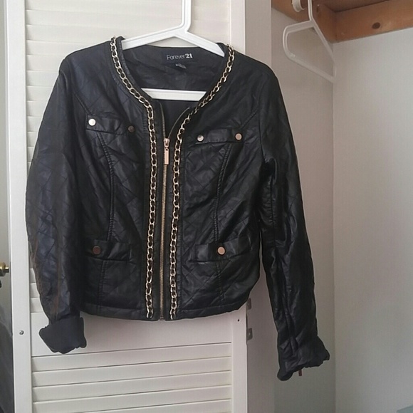 Leather jacket