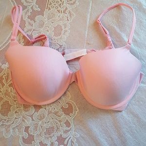 Victoria's secret bra sz 36D demi bust pink