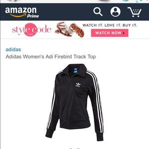 Adidas Firebird track jacket nwt