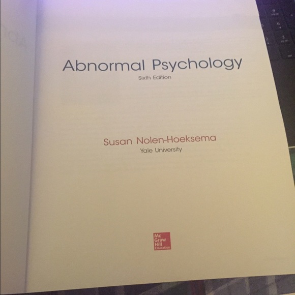 PSY 2217 Abnormal Psychology College Textbook - Picture 4 of 4