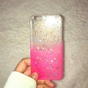 PINK GLITTERY IPHONE 6 CASE