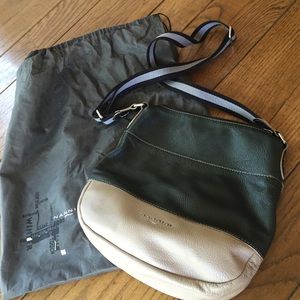 Nannini Italian made leather shoulder bag