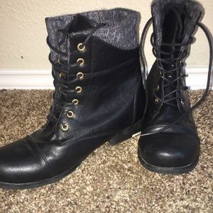 Black Combat Boots