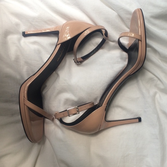 SAINT LAUREN Classic "Jane" Sandal in Blush