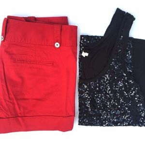 Sequin tank • J. Crew Sequin tank • J. Crew