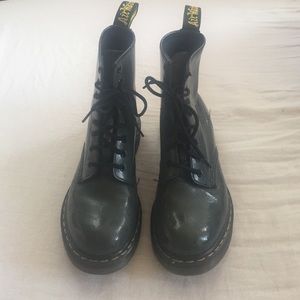 grey 8 eye dr. martens
