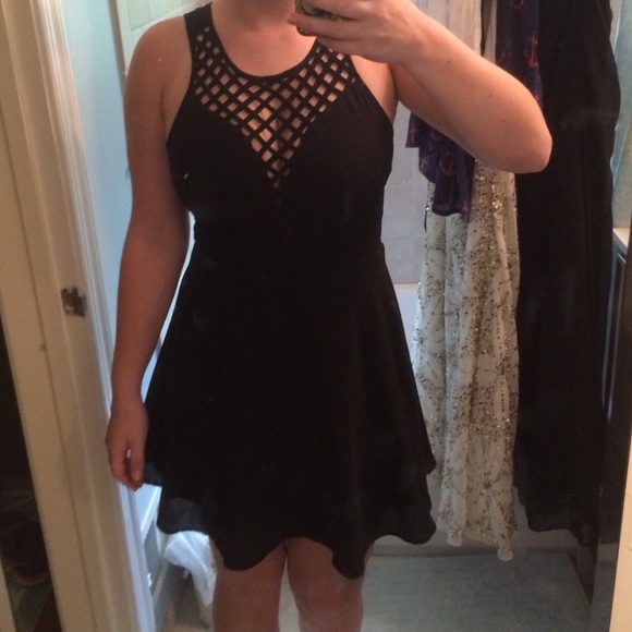 Black party dress