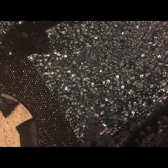 New French Connection Sequin Mini Dress - Picture 2 of 3