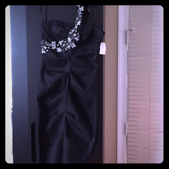Sassy Black Mini Dress