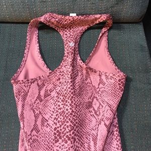 LuluLemon razorback tank, didn't sell before.