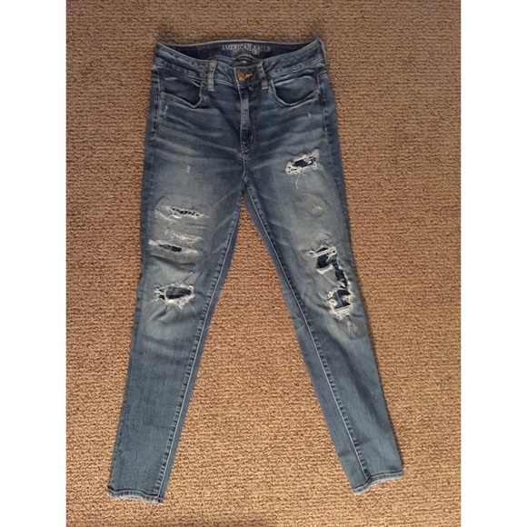American Eagle Outfitters Denim - American Eagle Super Stretch Hi-Rise Jeggings