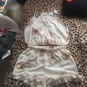 Cute floral two piece