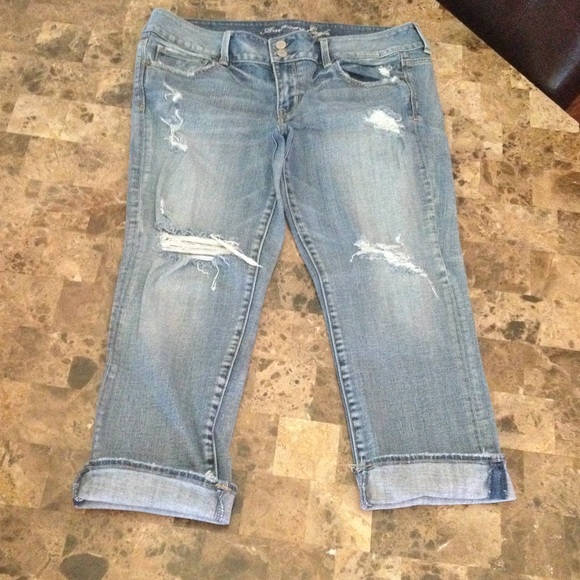 American Eagle Outfitters Denim - AE Artist Jeans Capris size 12