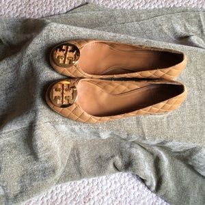 Tory Burch 9.5 tan shoes