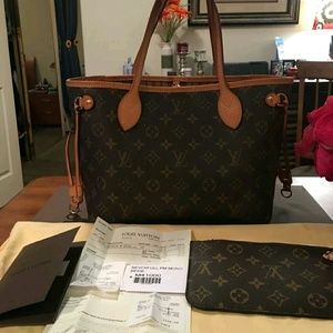 Louis Vuitton Monogram Neverfull PM with Pouch